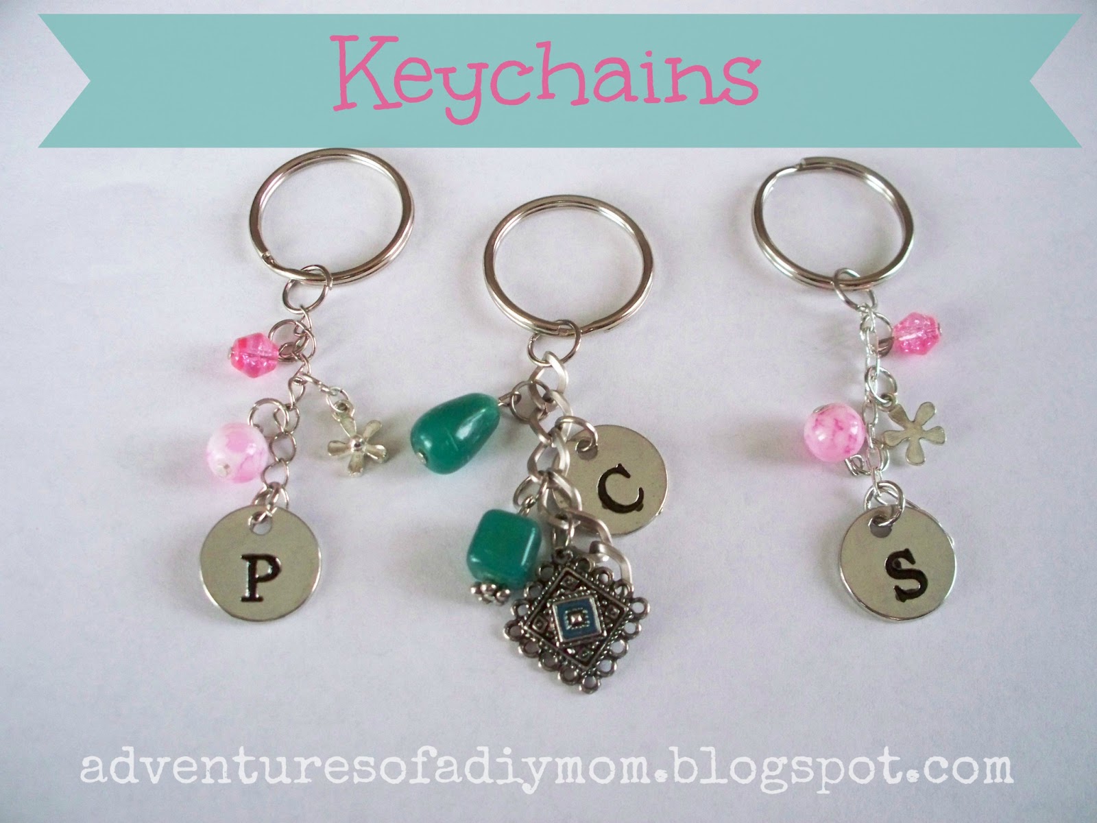 How to Make Your Own Keychains - Adventures of a DIY Mom